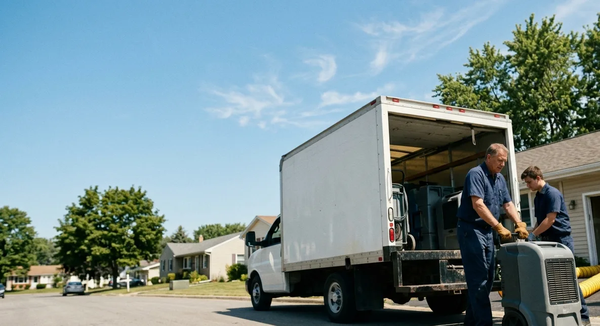 Water Damage Cleanup in Lupton, MI near me